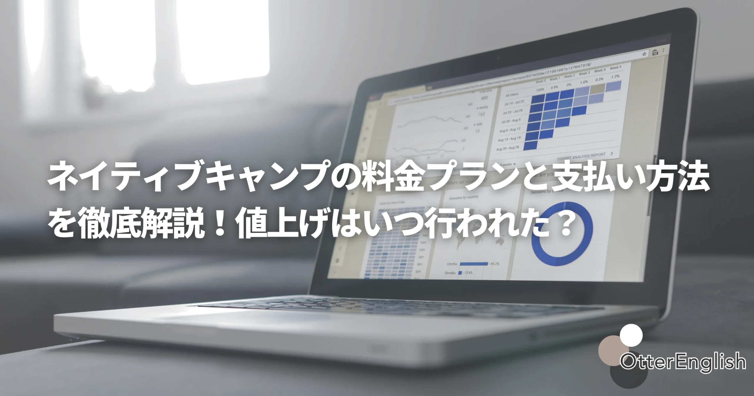 ネイティブキャンプの料金プランについて調査してまとめている画像